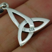 Celtic Trinity Knot Silver Pendant, pn104