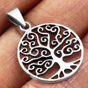 Tree of Life Silver Pendant, pn628