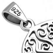 Tree of Life Silver Pendant, pn628