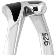 Black Onyx Silver Drops Ring, r476