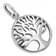 Tree of Life Silver Pendant, pn621