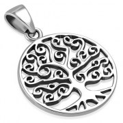 Tree of Life Silver Pendant, pn628